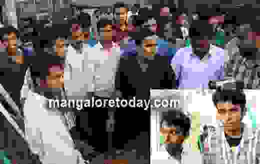 2 drug peddlers trapped  by public in Puttur